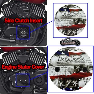 Harley Davidson XG500/XG750 2 Piece Set We the people