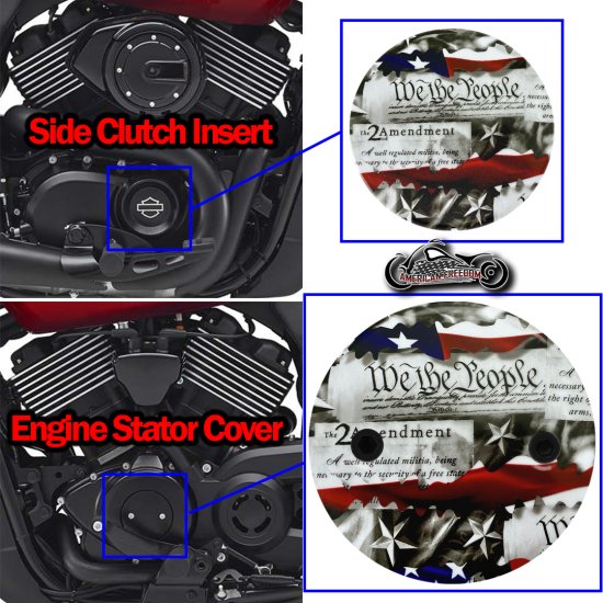 Harley Davidson XG500/XG750 2 Piece Set We the people