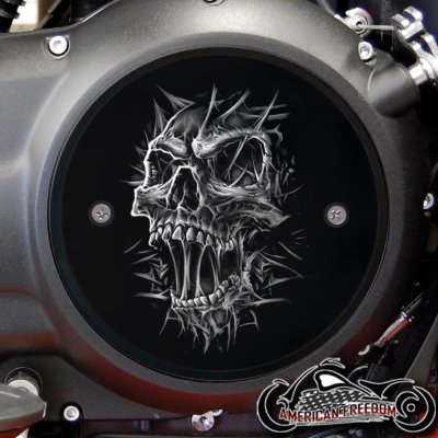 Victory Derby Cover - Webbed Skull