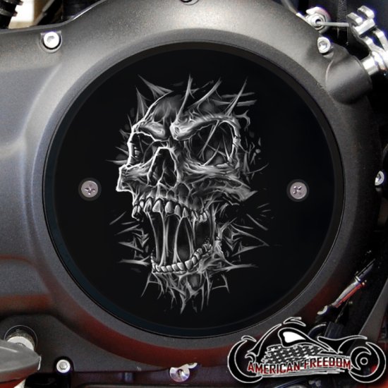 Victory Derby Cover - Webbed Skull