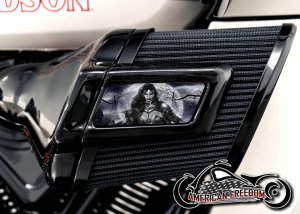 Harley 2025+ Heavy Breather Insert - Moon Woman