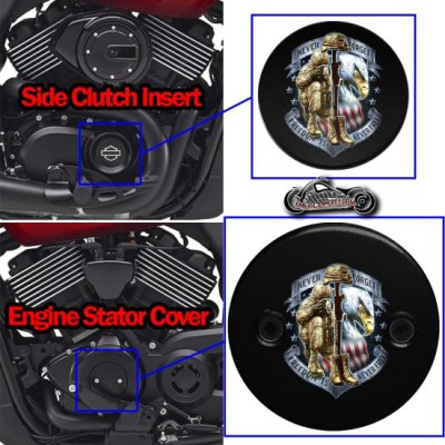 Harley Davidson XG500/XG750 2 PC set Freedom is never free