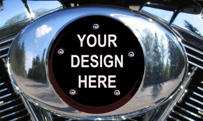 Twin Cam Harley Davidson Air Cleaner Insert Cover Custom Order