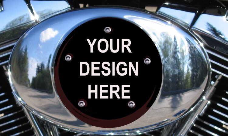 Twin Cam Harley Davidson Air Cleaner Insert Cover Custom Order