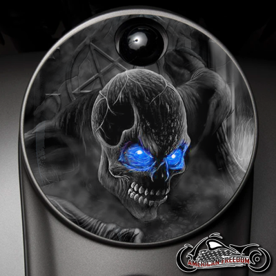 Custom Fuel Door - Grabber Blue Eyes