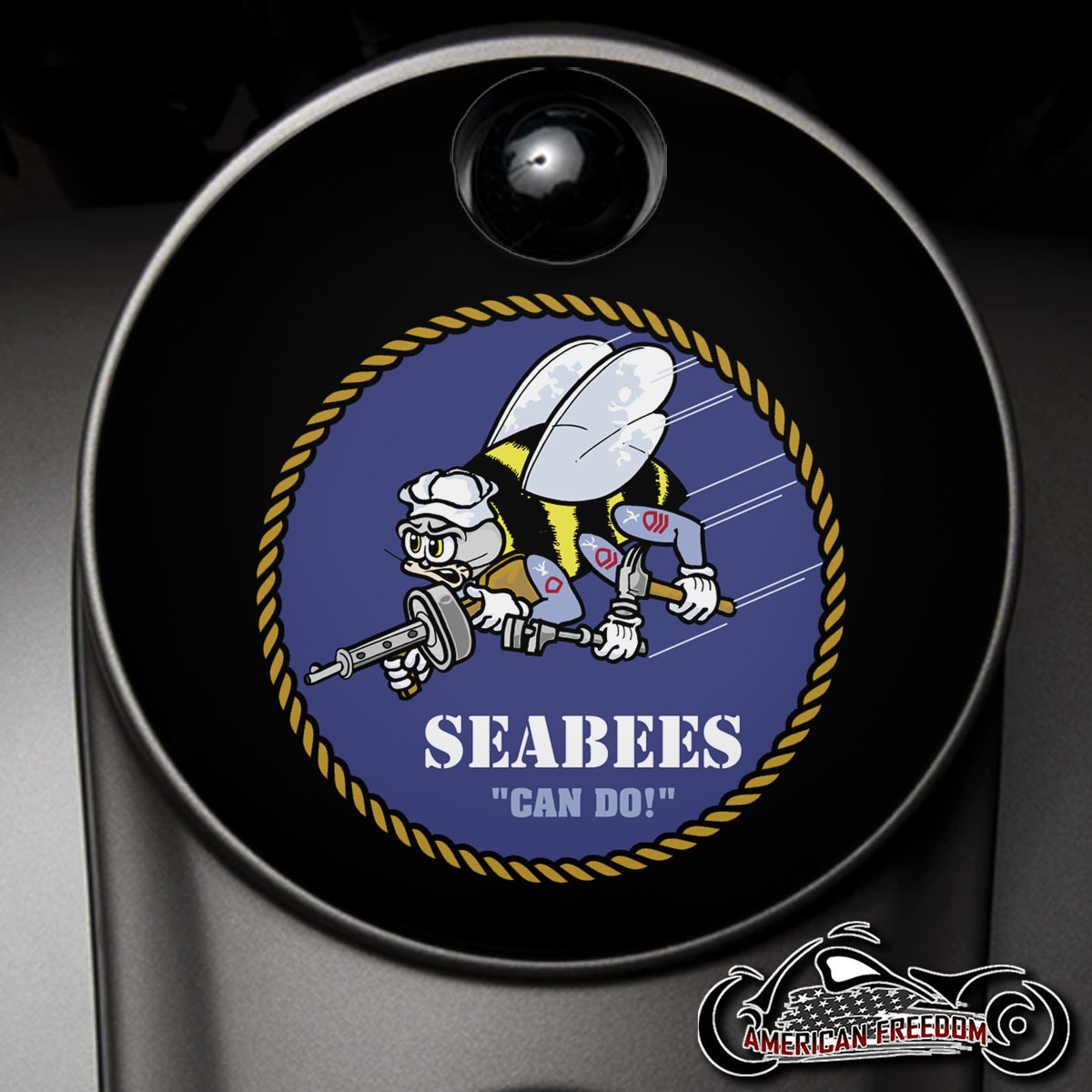 Custom Fuel Door - SeaBees