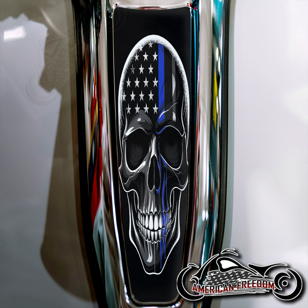 Harley 2024+ Street Glide & Road Glide Dash Insert - TBL Skull