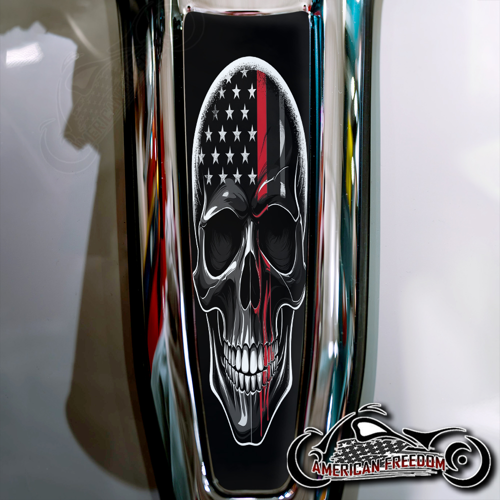 Harley 2024+ Street Glide & Road Glide Dash Insert - TRL Skull