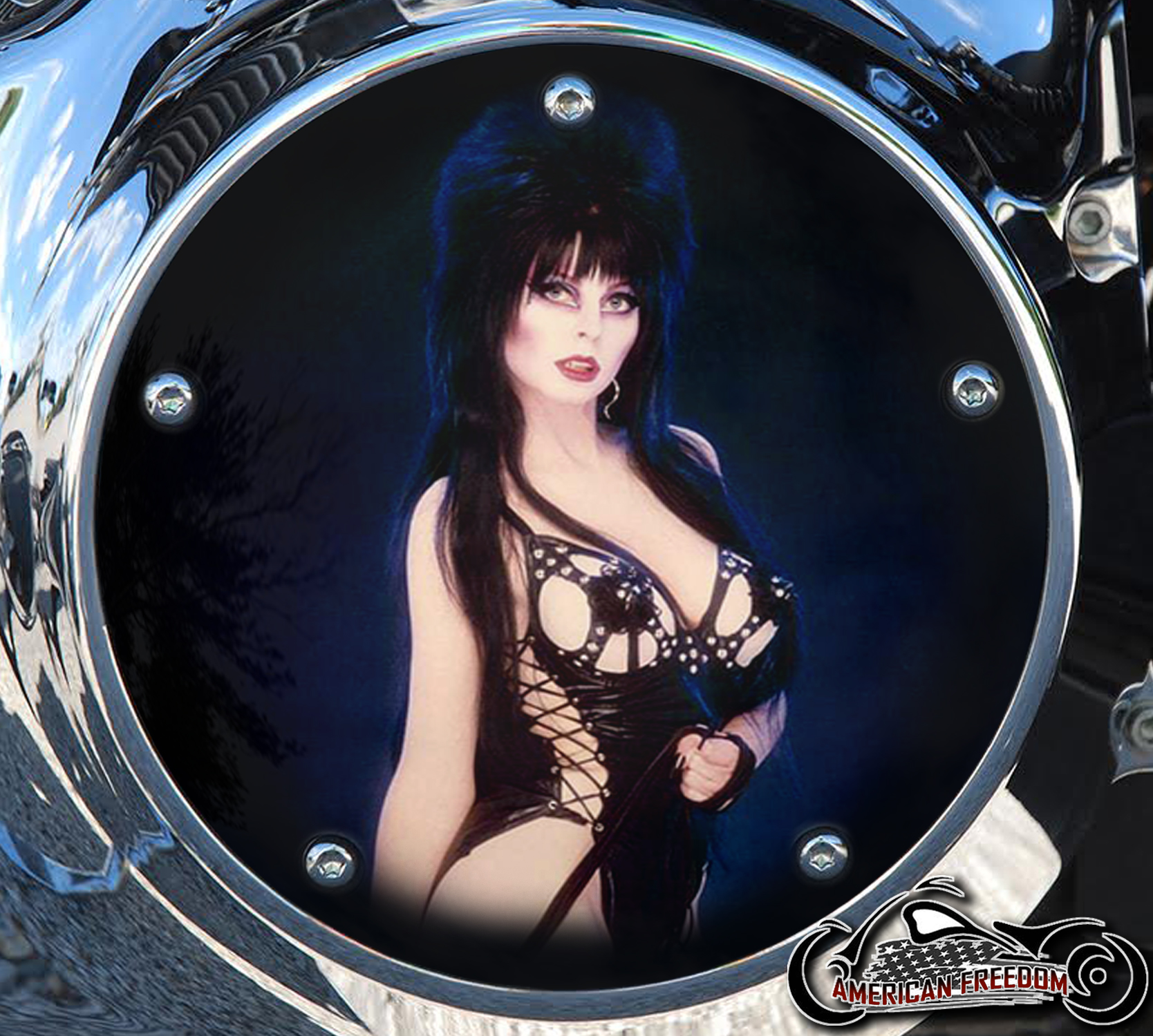 Custom Derby Cover - Elvira