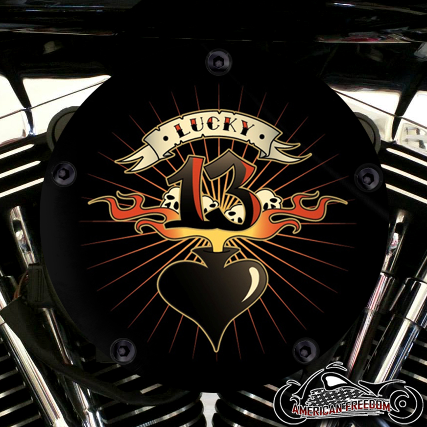 Liquor & Cards - Harley Davidson High Flow Air Cleaner Cover