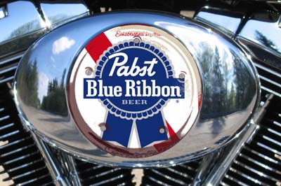 Harley Air Cleaner Cover - Pabst