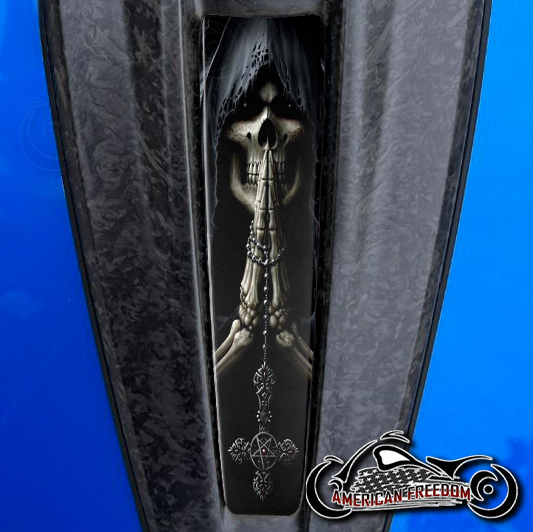 2023+ Harley CVO Dash Insert Praying Reaper