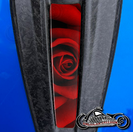 2023+ Harley CVO Dash Insert Red Rose