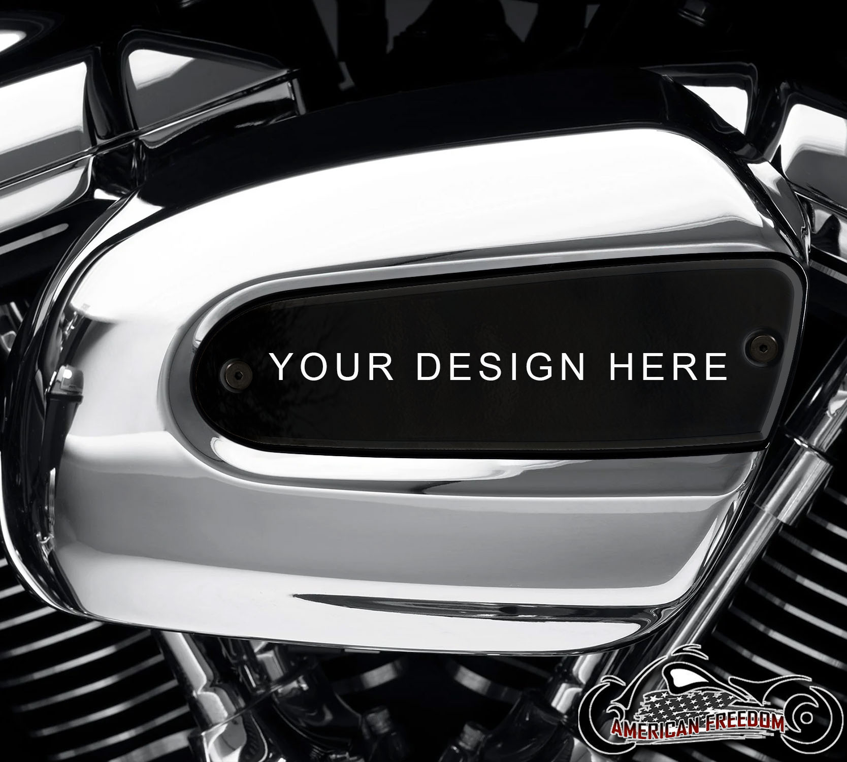 Harley Davidson Touring Wedge Air cleaner insert Custom order