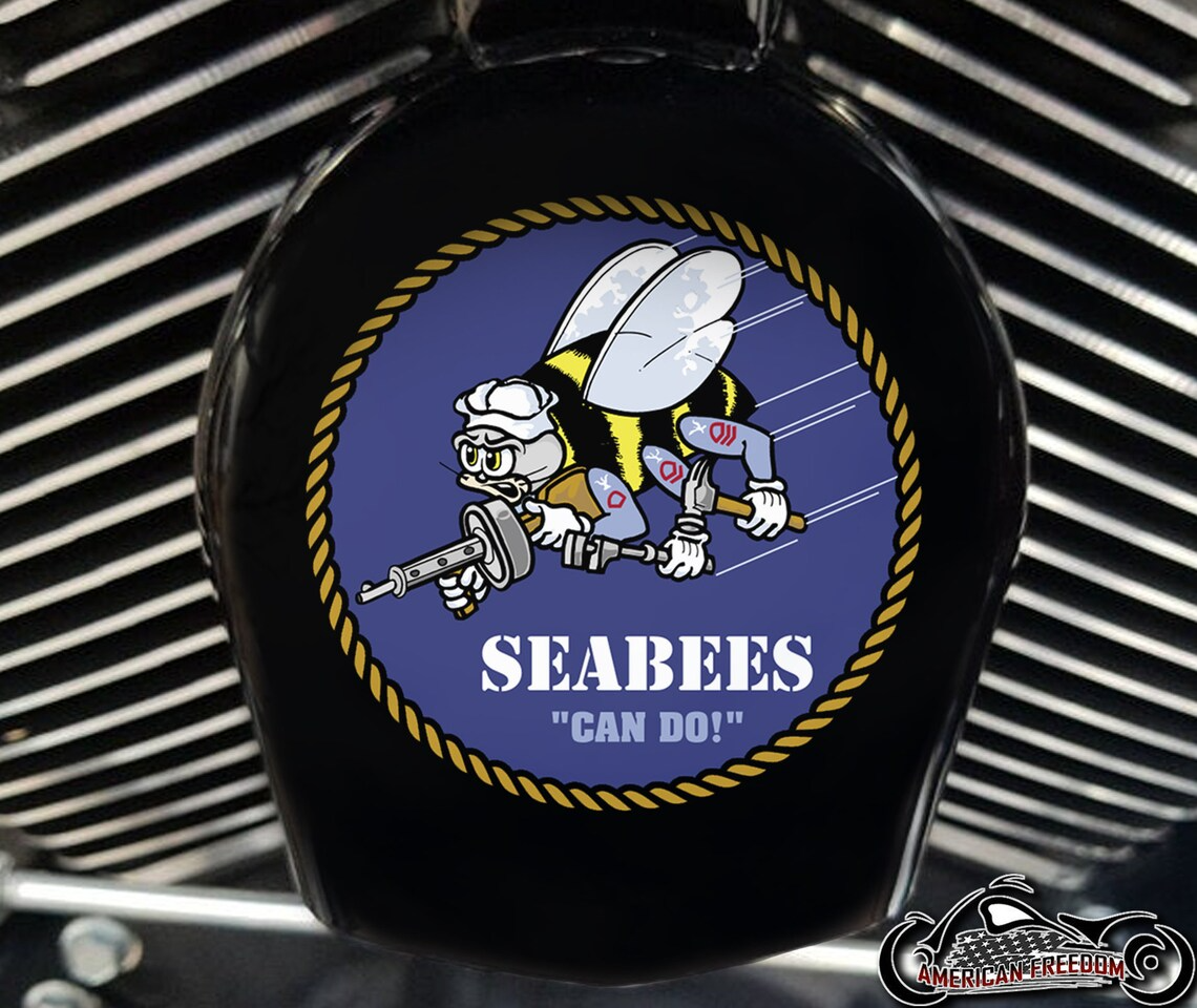 Custom Horn Cover - Seabees