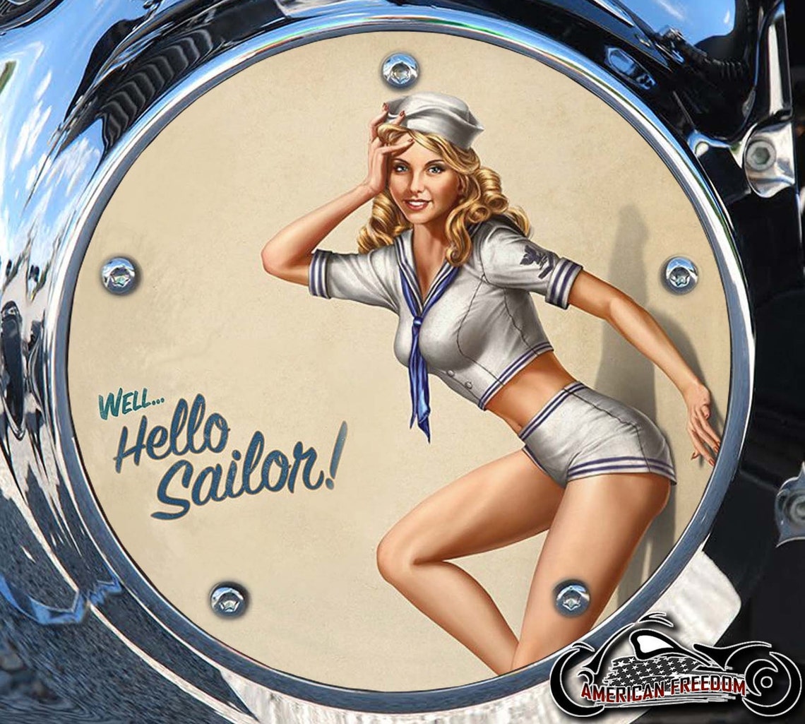 Custom Derby Cover - Hello Sailor