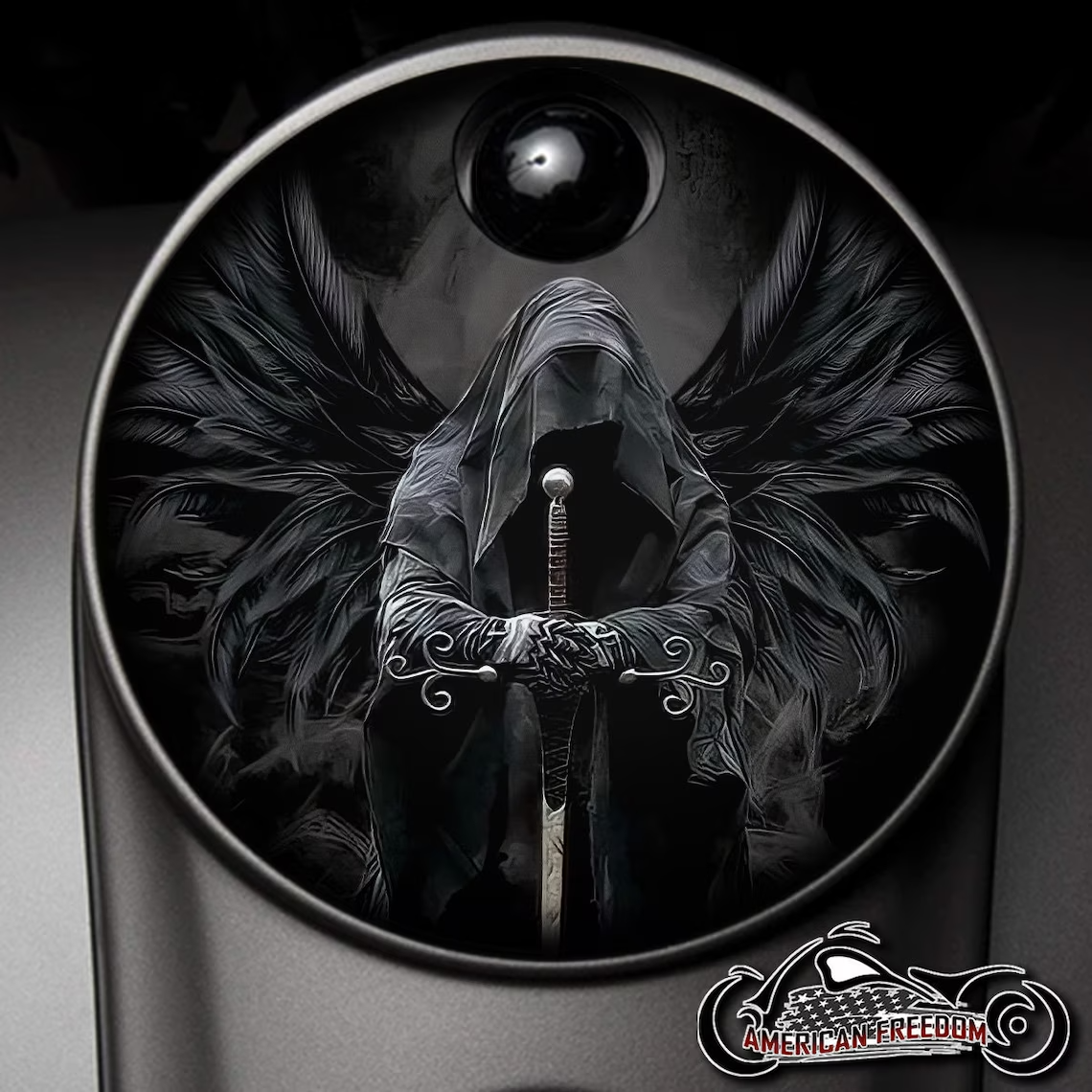 Custom Fuel Door - Dark Angel Reaper