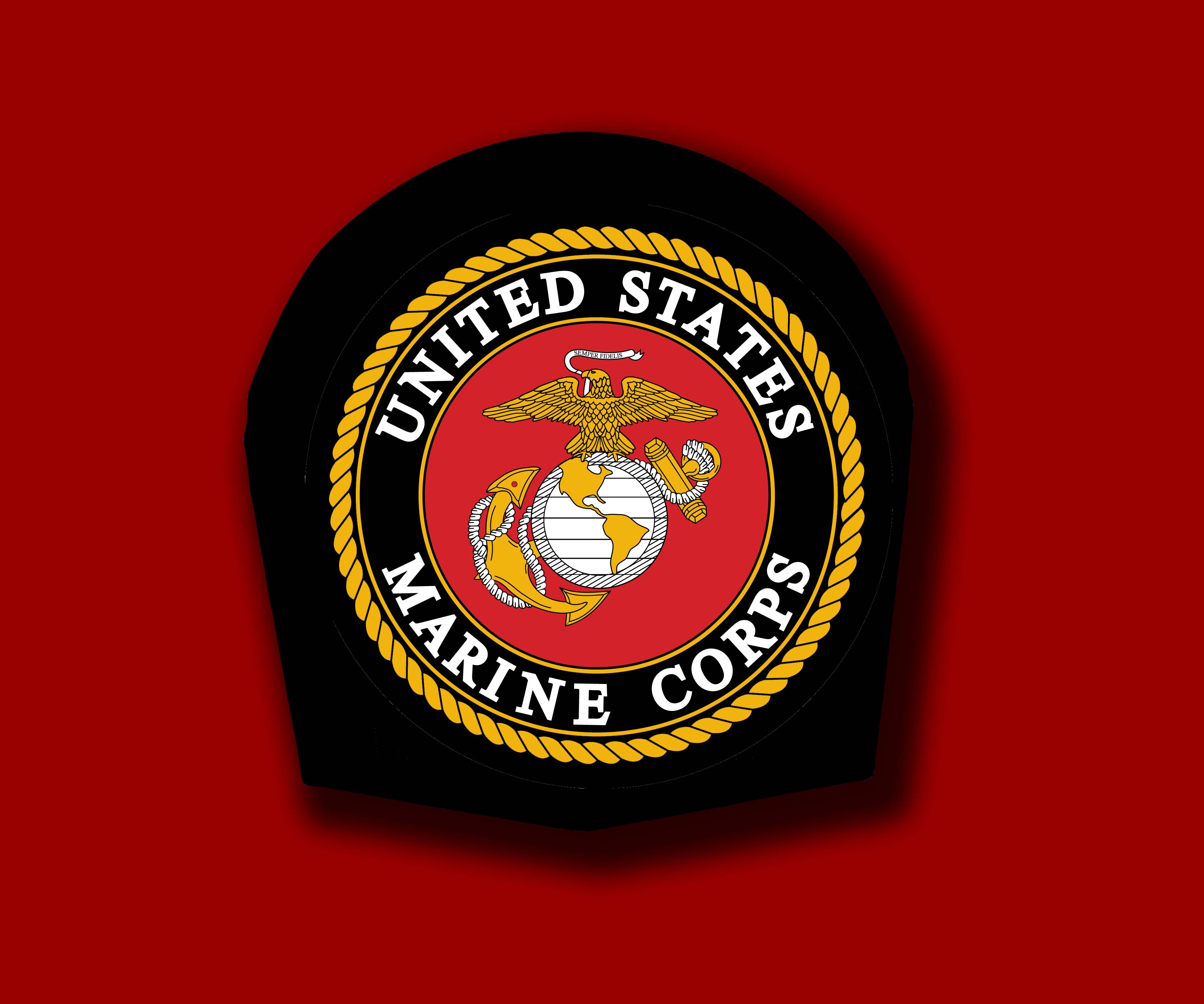 Custom Horn Cover - Marines Crest [Harley Davidson Horn Cover] - $124. ...