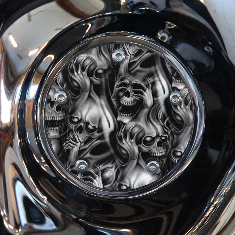 Custom Timing Cover - See No Evil