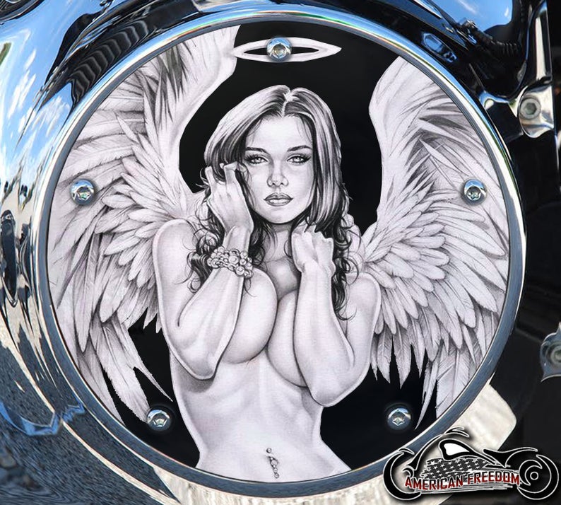 Custom Derby Cover - Nude Angel